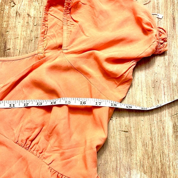 Patrons of Peace,Stunning Adrian Dress,Coral, Full, Hi-Low Twirlable,EUC,Size M - Picture 10 of 13